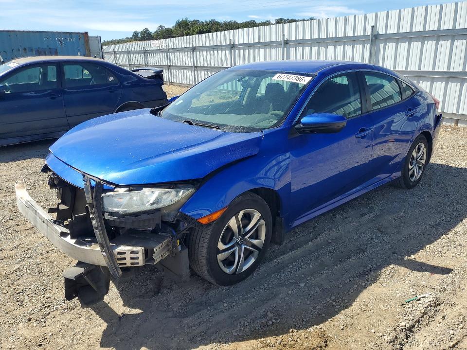HONDA CIVIC 2016 with VIN 19XFC2F56GE203668 - Photo from auction