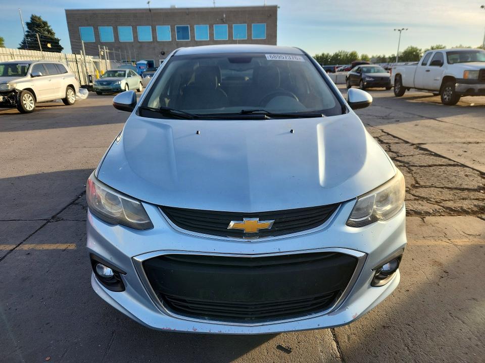 Photo 5 from auction – 2017 CHEVROLET SONIC with VIN 1G1JD5SBXH4122947