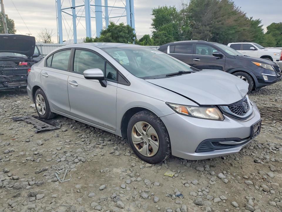Photo 4 from auction – 2014 HONDA CIVIC with VIN 2HGFB2F57EH554837