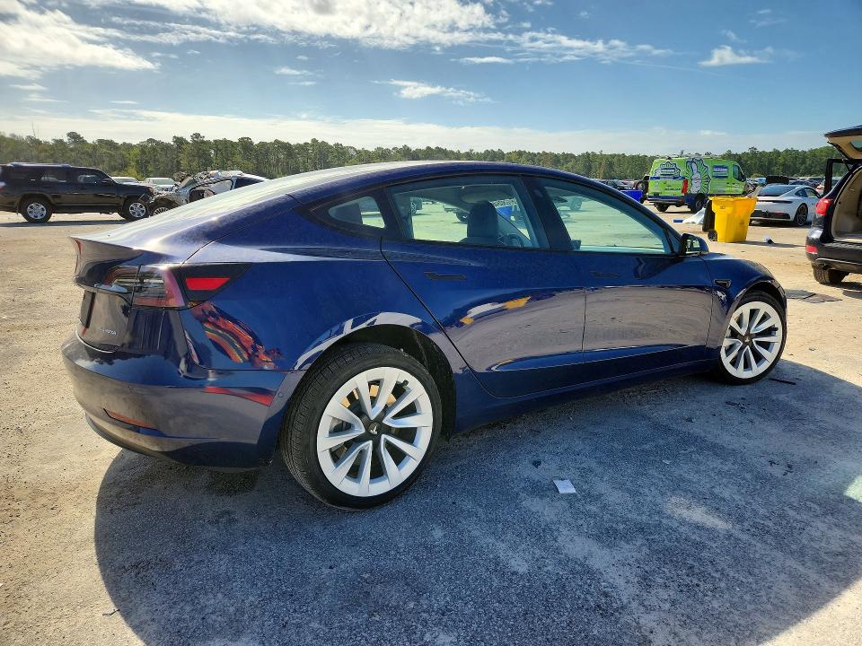 Photo 3 from auction – 2021 TESLA MODEL 3 with VIN 5YJ3E1EB4MF980435