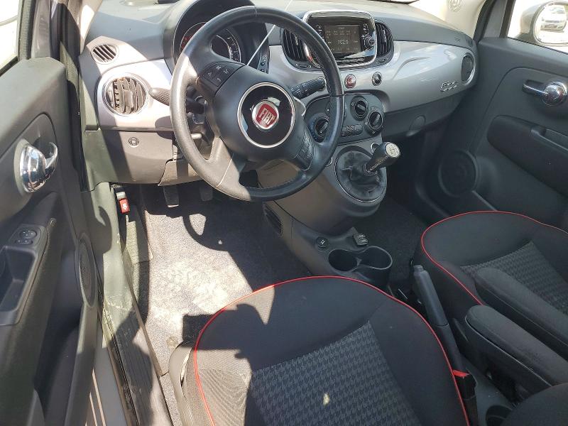 صورة رقم 8 من المزاد - 2018 FIAT 500 مع VIN 3C3CFFKH7JT335458
