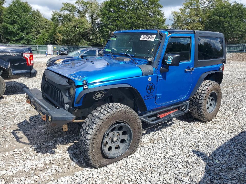 2015 JEEP WRANGLER - Търг №70205986