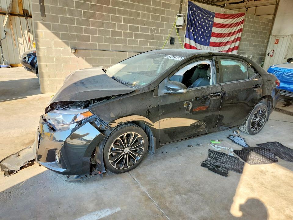 TOYOTA COROLLA 2015 with VIN 2T1BURHE3FC387983 - Photo from auction