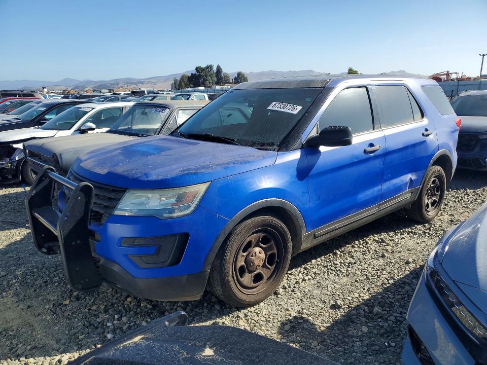 FORD EXPLORER 2017 with VIN 1FM5K8AR9HGB55835 - Photo from auction