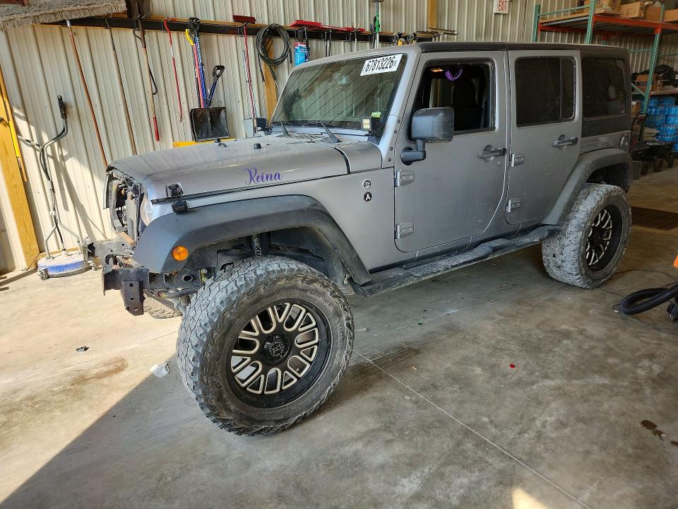JEEP WRANGLER UNLIMITED 2018 с VIN 1C4BJWDG2JL831287 - Снимка от търг