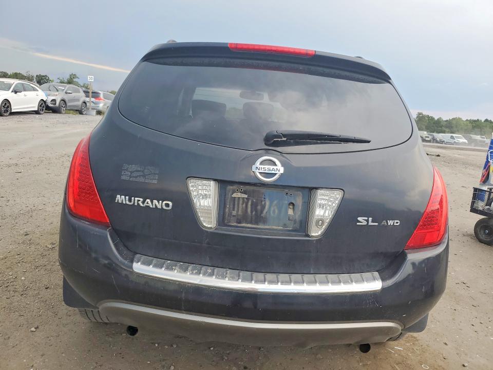 Photo 6 from auction – 2006 NISSAN MURANO with VIN JN8AZ08W86W549037