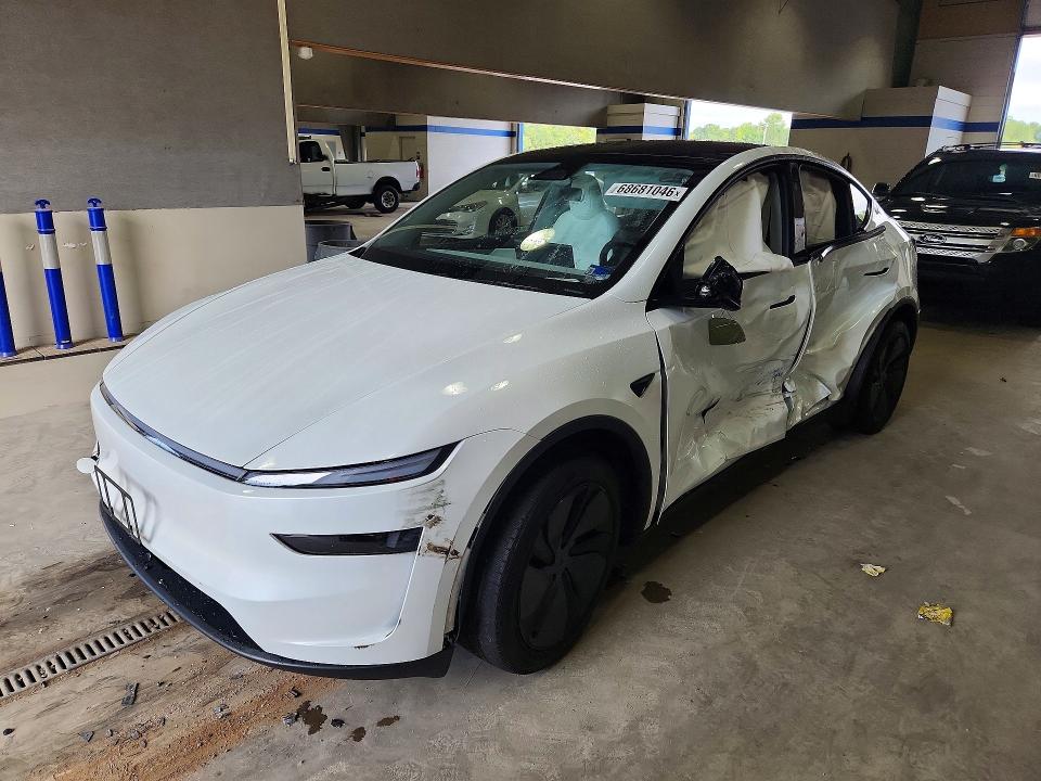 Photo 1 from auction – 2026 TESLA MODEL Y with VIN 7SAYGDEE6TA461297