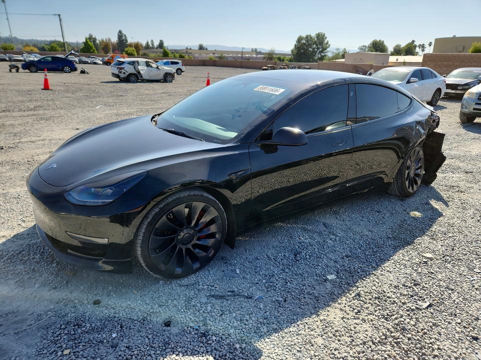 TESLA MODEL 3 2023 con VIN 5YJ3E1EC0PF631530 - Foto de la subasta