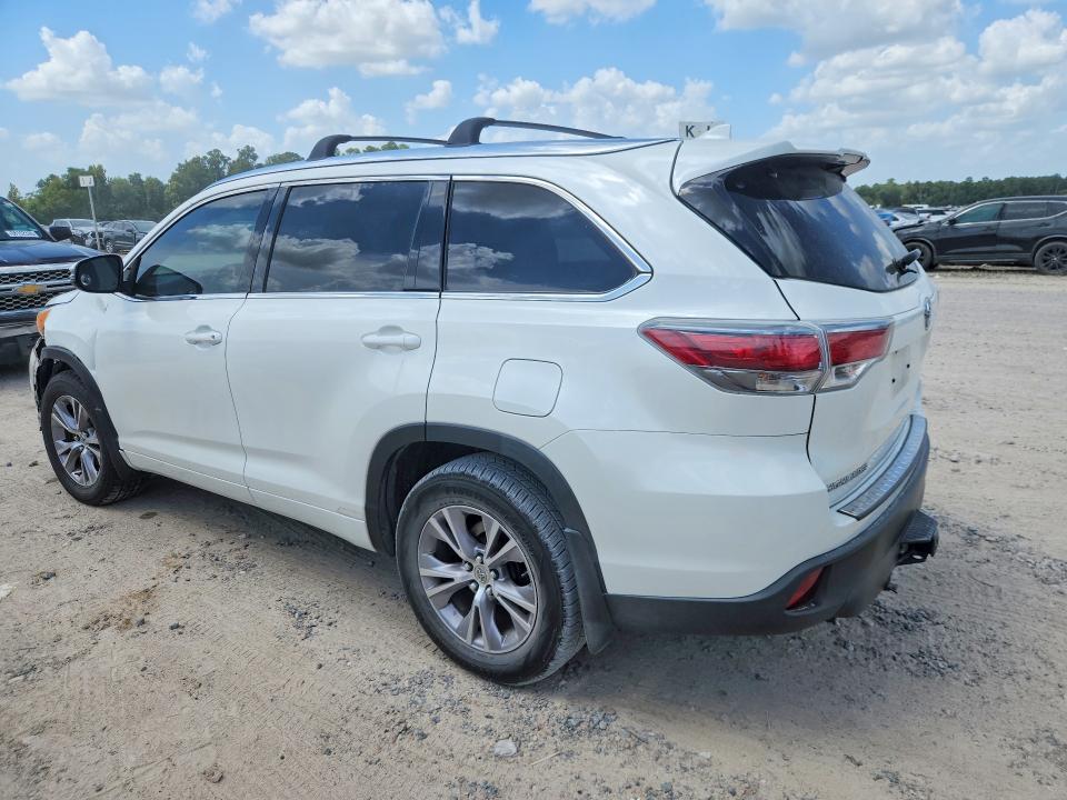 Photo 2 from auction – 2014 TOYOTA HIGHLANDER with VIN 5TDKKRFH2ES030514