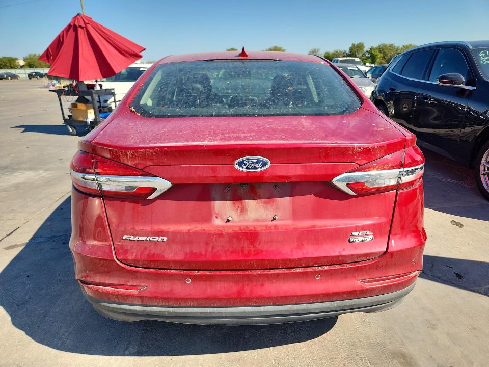 Photo 6 from auction – 2020 FORD FUSION with VIN 3FA6P0MU2LR266357