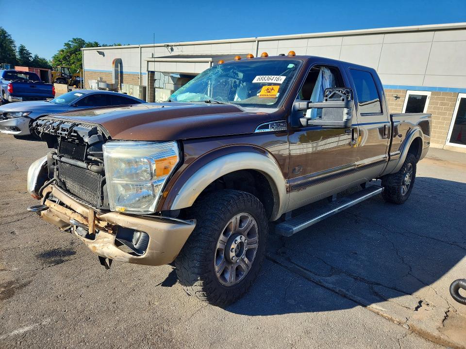 FORD F350 2012 with VIN 1FT8W3BTXCEA52673 - Photo from auction