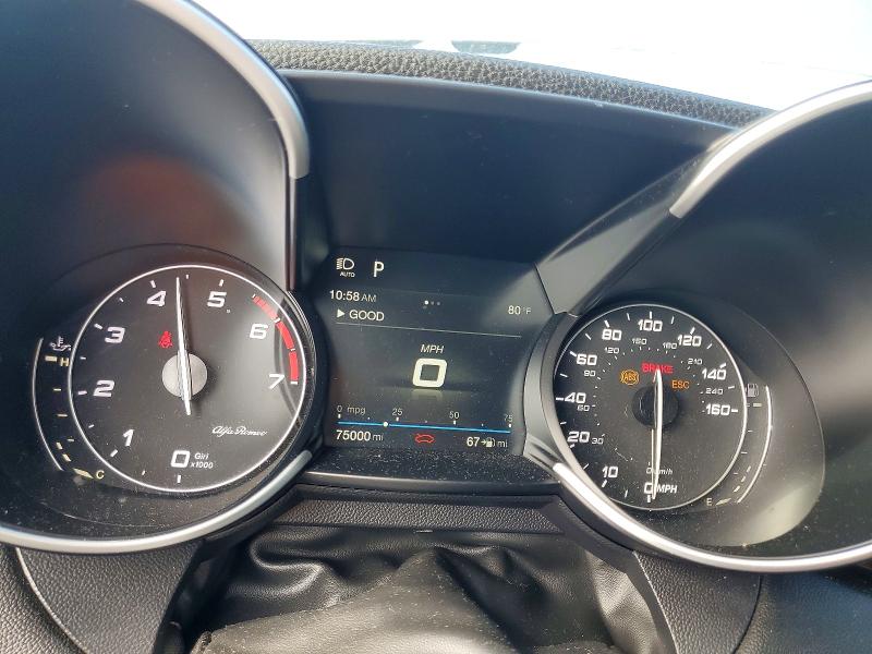 Photo 9 from auction – 2018 ALFA ROMEO GIULIA with VIN ZARFAEBN7J7590693