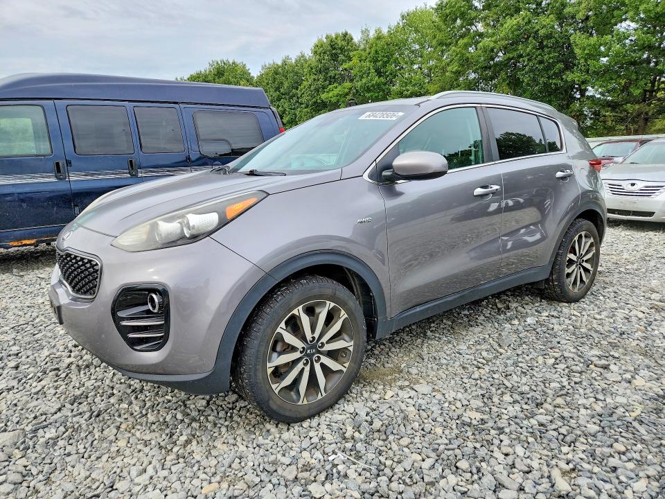 Photo 1 from auction – 2017 KIA SPORTAGE with VIN KNDPNCAC0H7271945