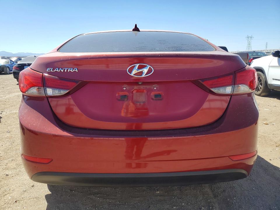 Photo 6 from auction – 2016 HYUNDAI ELANTRA with VIN 5NPDH4AE9GH732930