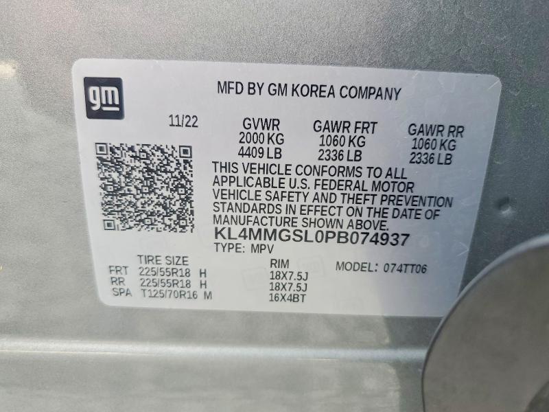 Снимка 14 от търг – 2023 BUICK ENCORE GX с VIN KL4MMGSL0PB074937