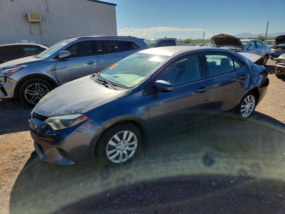 TOYOTA COROLLA 2014 with VIN 5YFBURHE5EP173351 - Photo from auction