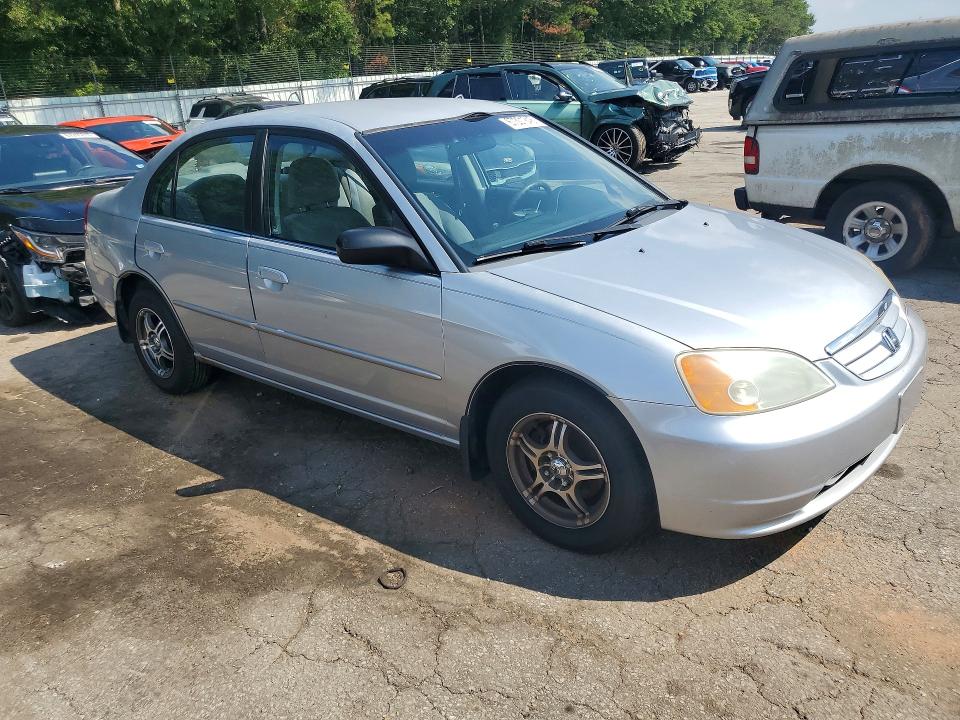 Photo 4 from auction – 2002 HONDA CIVIC with VIN 2HGES16652H521717