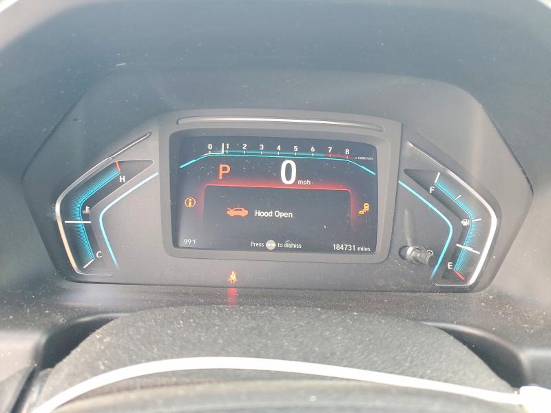 Photo 9 from auction – 2018 HONDA ODYSSEY with VIN 5FNRL6H72JB055278