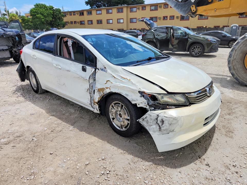 Photo 4 from auction – 2012 HONDA CIVIC with VIN 2HGFB2F6XCH554885