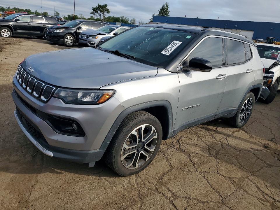 JEEP COMPASS 2022 с VIN 3C4NJDCB2NT105348 - Снимка от търг