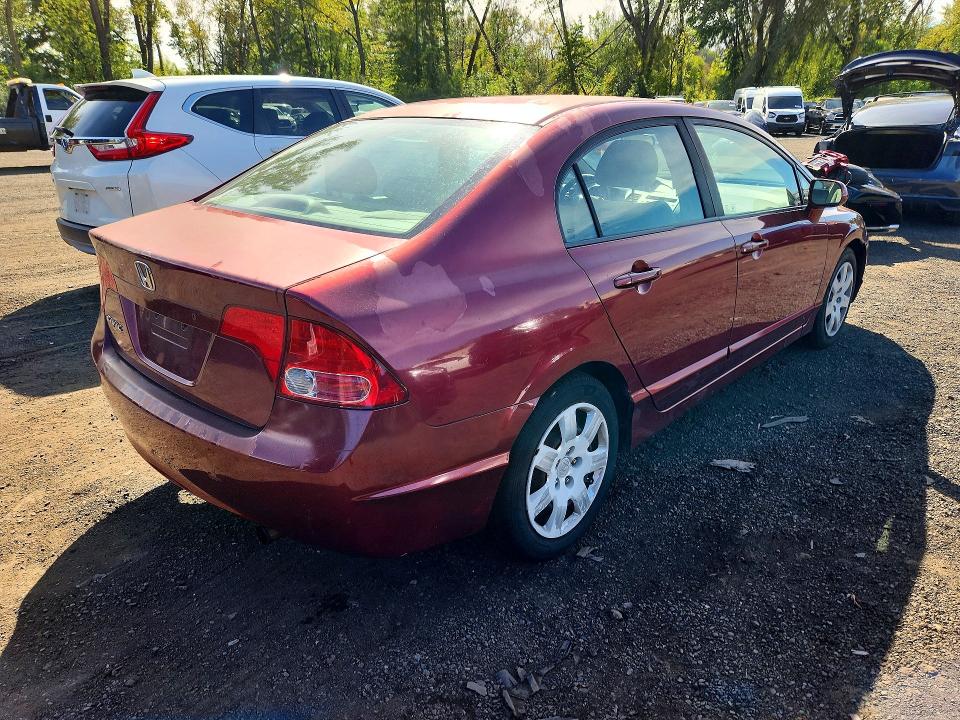 Photo 3 from auction – 2008 HONDA CIVIC with VIN 1HGFA16598L092589