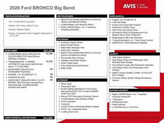 Photo 13 from auction – 2026 FORD BRONCO with VIN 1FMDE7BH4TLA61882