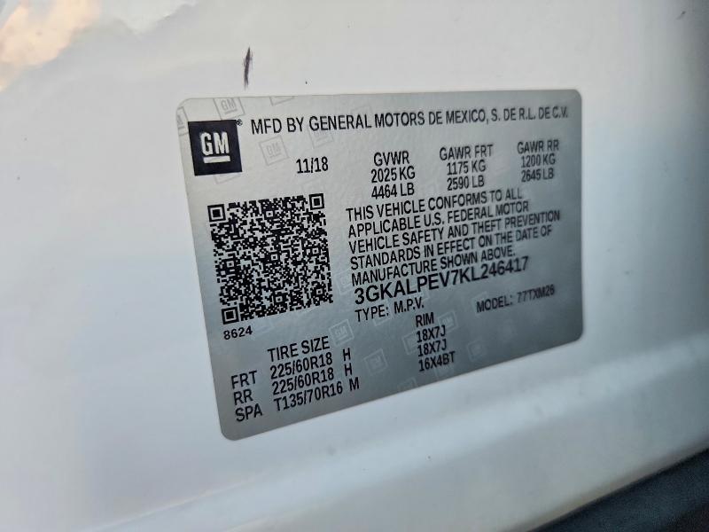 صورة رقم 14 من المزاد - 2019 GMC TERRAIN مع VIN 3GKALPEV7KL246417