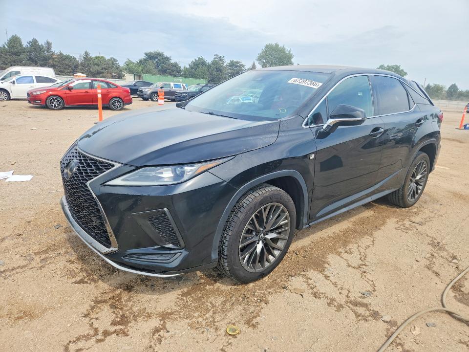 LEXUS RX 2020 with VIN 2T2SZMDA0LC219913 - Photo from auction