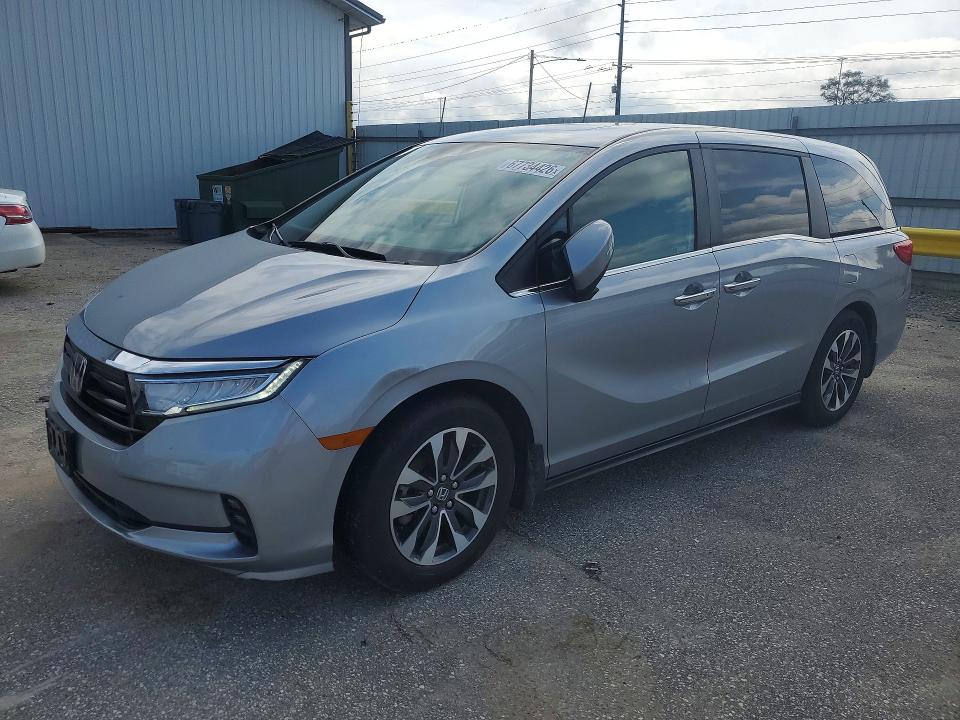 Снимка 1 от търг – 2022 HONDA ODYSSEY с VIN 5FNRL6H72NB040690
