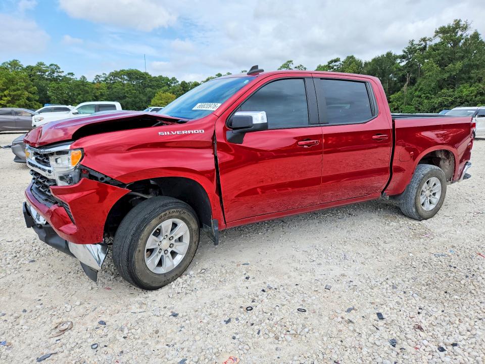 CHEVROLET SILVERADO 2024 with VIN 1GCPACEK6RZ215138 - Photo from auction