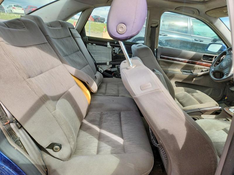 Photo 10 from auction – 2000 AUDI A4 with VIN WAUDH28D5YA065684