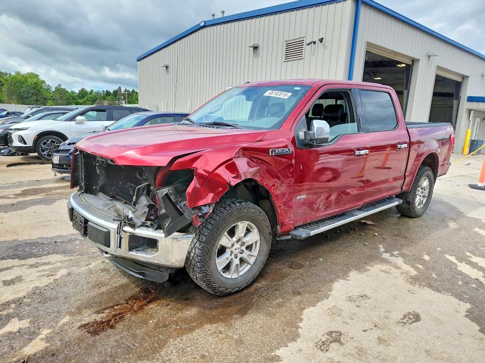 FORD F150 2016 with VIN 1FTEW1EG1GKF69597 - Photo from auction