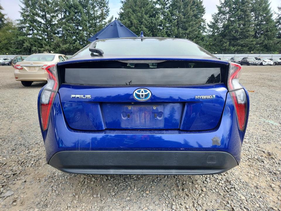 Photo 6 from auction – 2016 TOYOTA PRIUS with VIN JTDKBRFU6G3532525