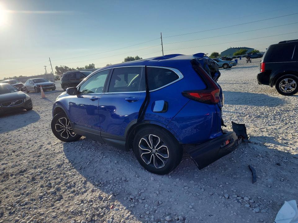 Photo 2 from auction – 2021 HONDA CR-V with VIN 7FARW1H83ME007560