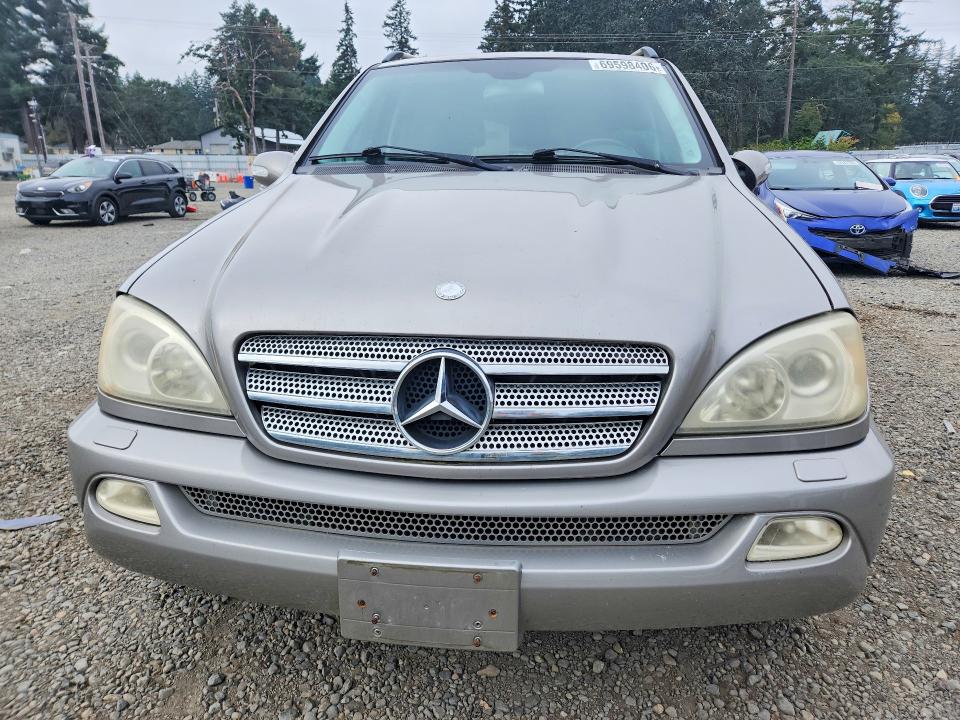Photo 5 from auction – 2005 MERCEDES-BENZ ML with VIN 4JGAB75E95A546353