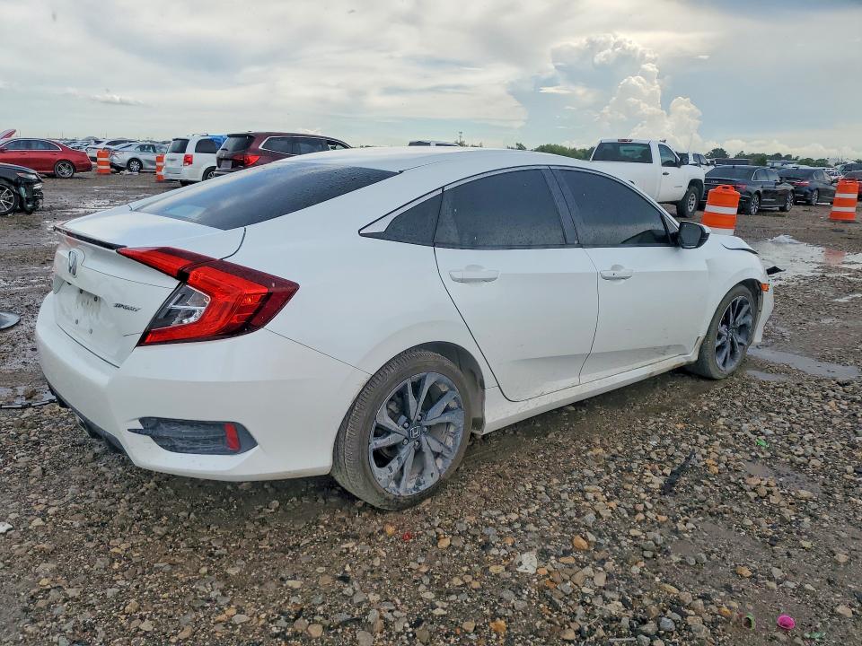 Photo 3 from auction – 2020 HONDA CIVIC with VIN 19XFC2F85LE014580
