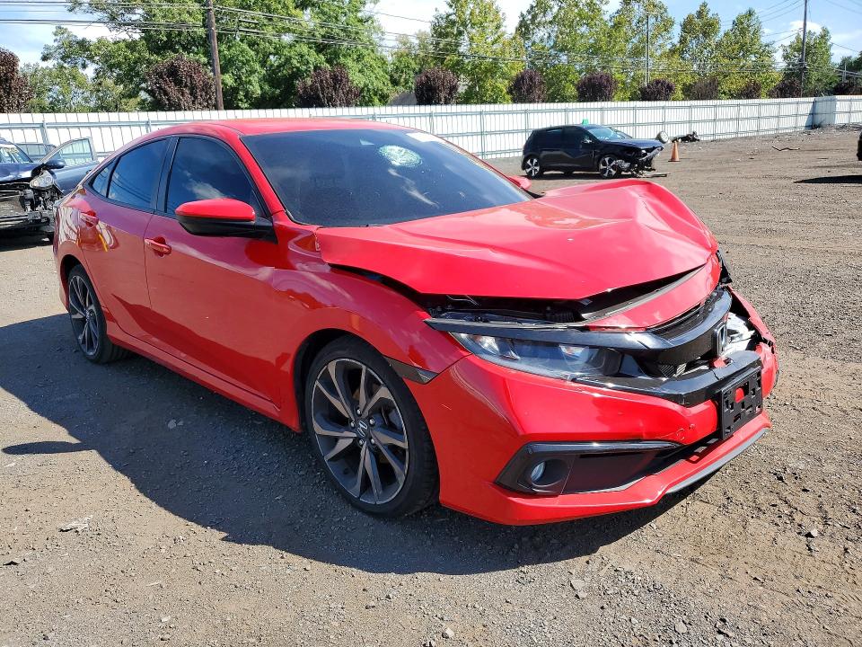 Photo 4 from auction – 2020 HONDA CIVIC with VIN 2HGFC2F89LH518247