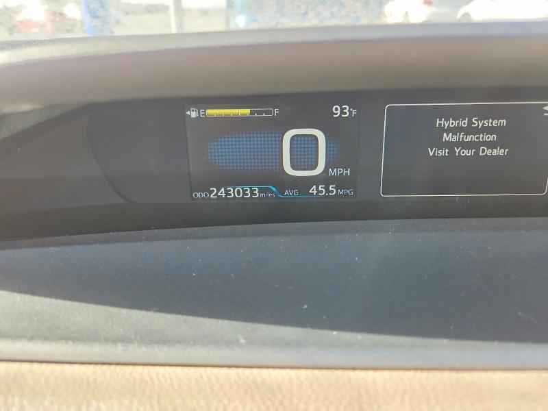 Photo 9 from auction – 2016 TOYOTA PRIUS with VIN JTDKBRFU6G3009554
