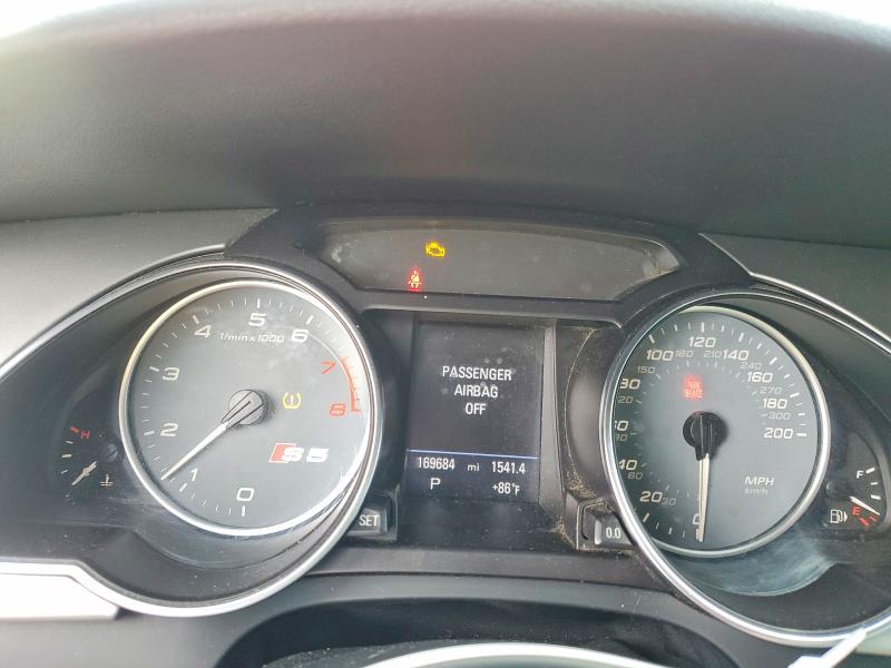 Photo 9 from auction – 2010 AUDI S5 with VIN WAUVGAFH9AN005882