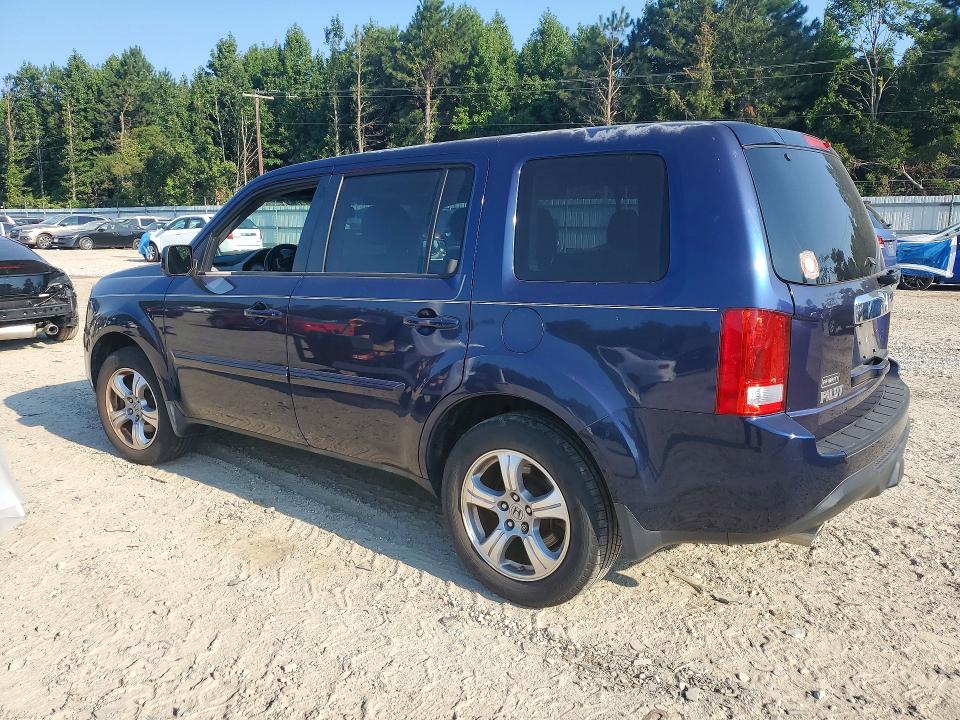 Photo 2 from auction – 2013 HONDA PILOT with VIN 5FNYF4H74DB020253