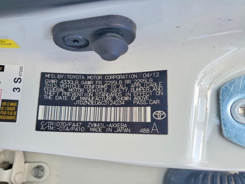 Photo 14 from auction – 2012 TOYOTA PRIUS V with VIN JTDZN3EU6C3124234
