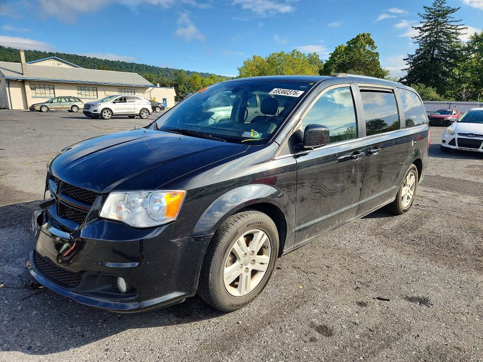 DODGE GRAND CARAVAN 2019 مع رقم تعريف المركبة 2C4RDGCG5KR776310 - صورة من المزاد