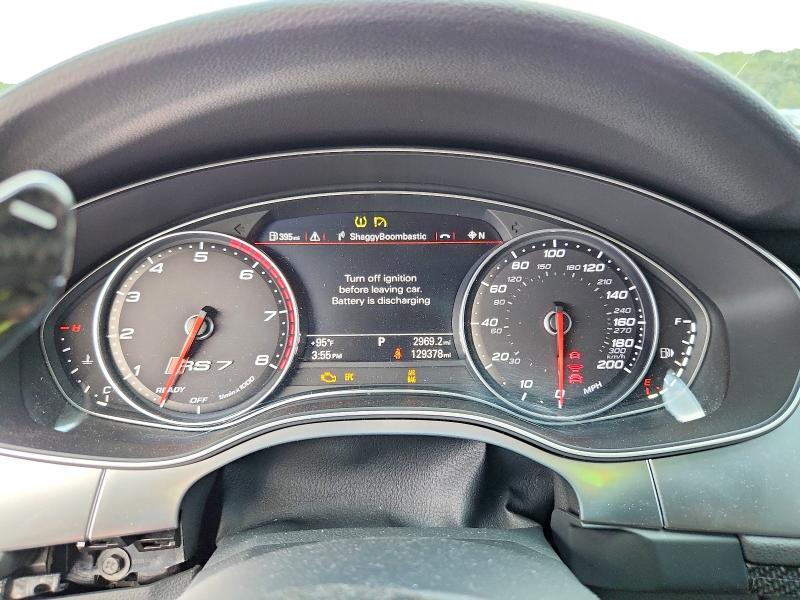 Photo 9 from auction – 2016 AUDI RS7 with VIN WUAW2AFC1GN900076