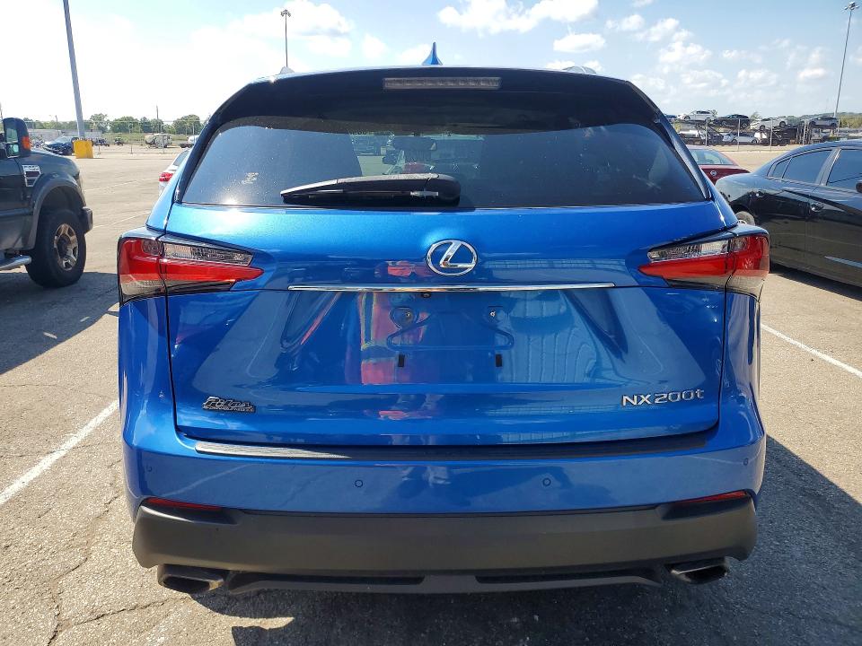 Photo 6 from auction – 2016 LEXUS NX 200T with VIN JTJBARBZ7G2047690