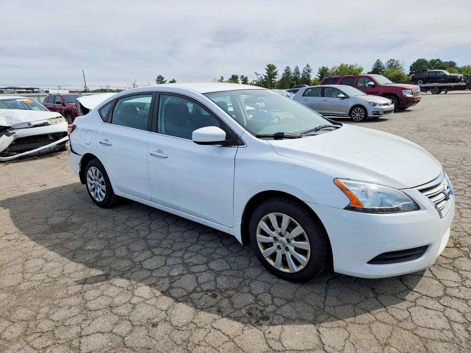 Photo 4 from auction – 2015 NISSAN SENTRA with VIN 3N1AB7AP5FY261211
