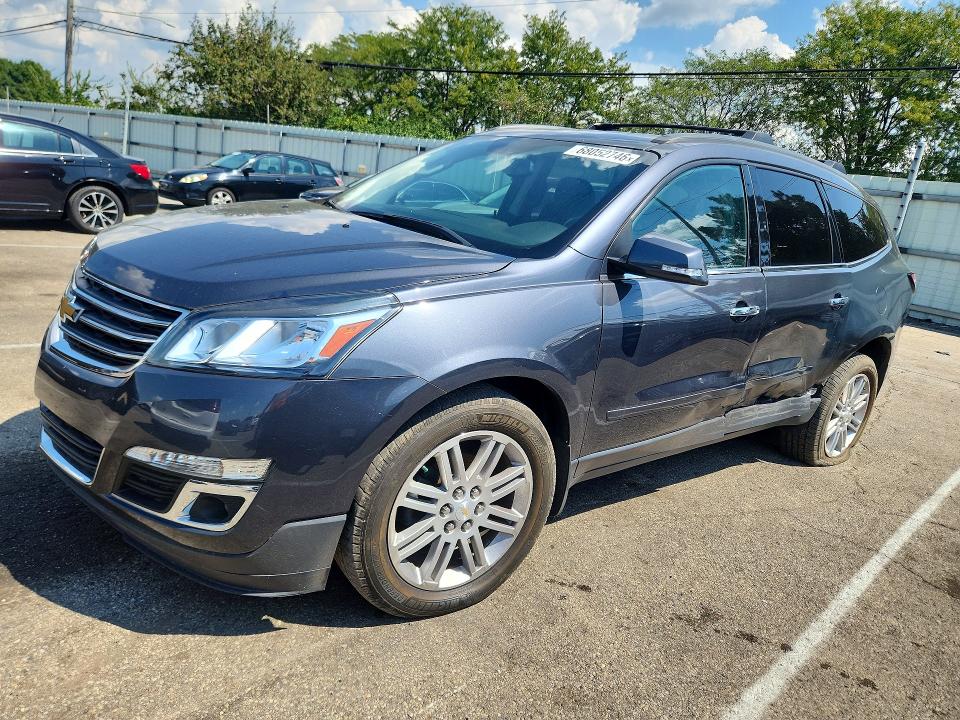 CHEVROLET TRAVERSE 2014 с VIN 1GNKRGKD7EJ237648 - Снимка от търг