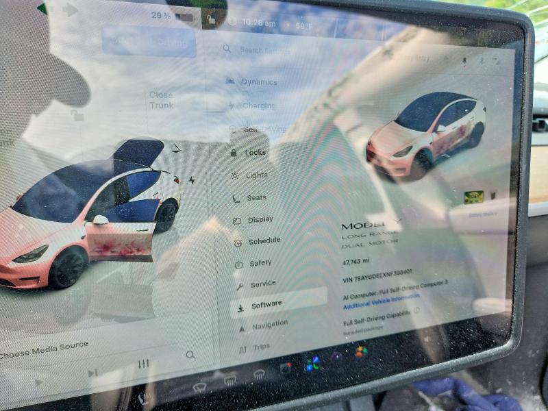 صورة رقم 9 من المزاد - 2022 TESLA MODEL Y مع VIN 7SAYGDEEXNF393401