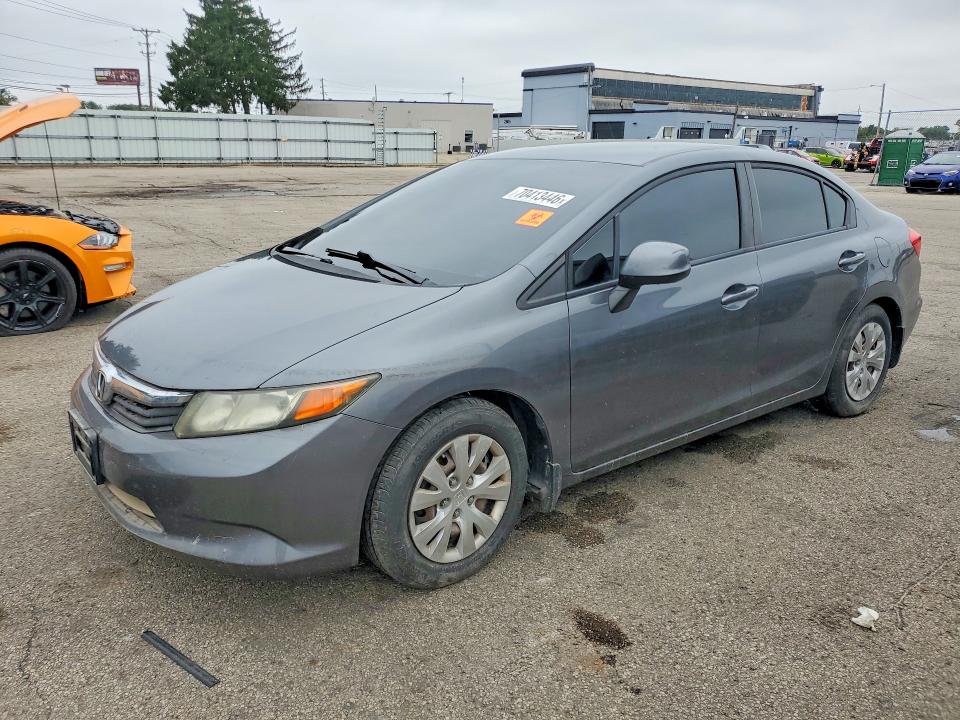 HONDA CIVIC 2012 с VIN 19XFB2E58CE066344 - Снимка от търг