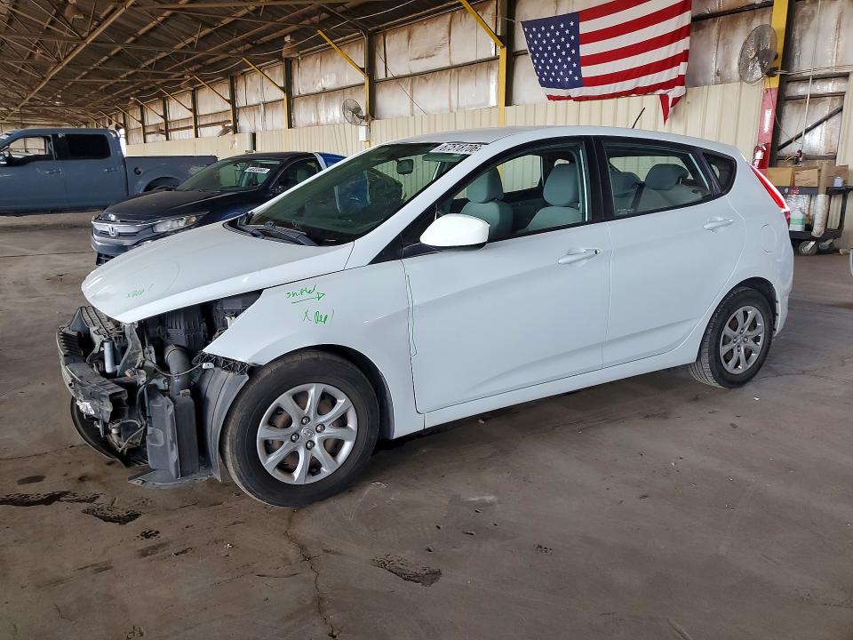 HYUNDAI ACCENT 2014 with VIN KMHCT5AEXEU161642 - Photo from auction