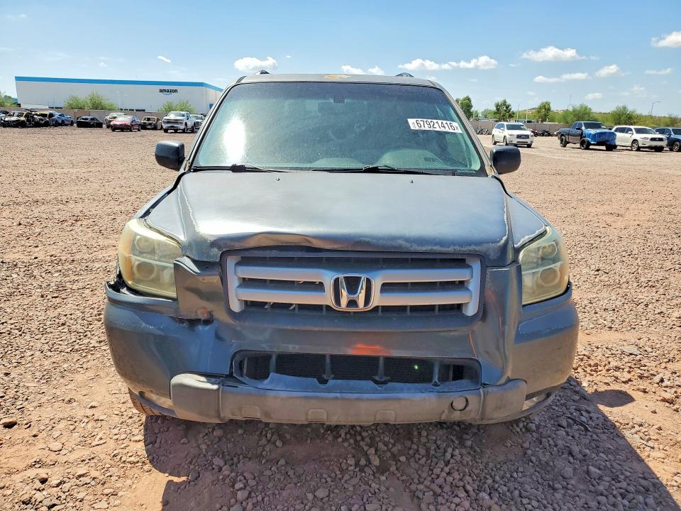 Photo 5 from auction – 2006 HONDA PILOT with VIN 5FNYF28526B047294
